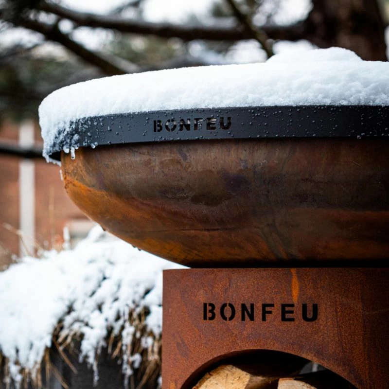 Pokrov za žar Bonfeu, črn