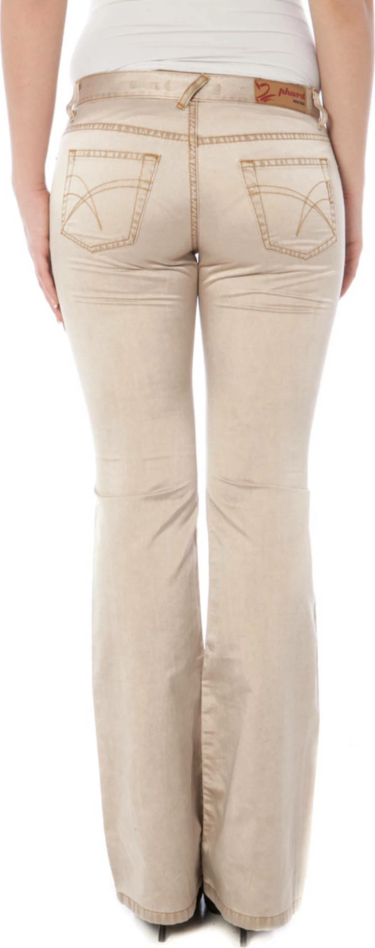 Ženske hlače PHARD, bež