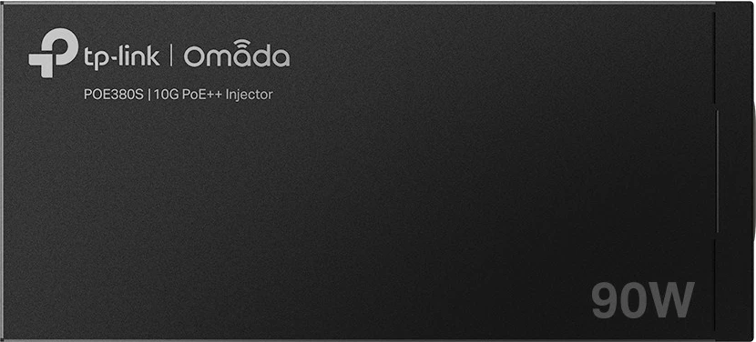 PoE++ injektor, TP-Link Omada, 10 Gigabit Ethernet, črn