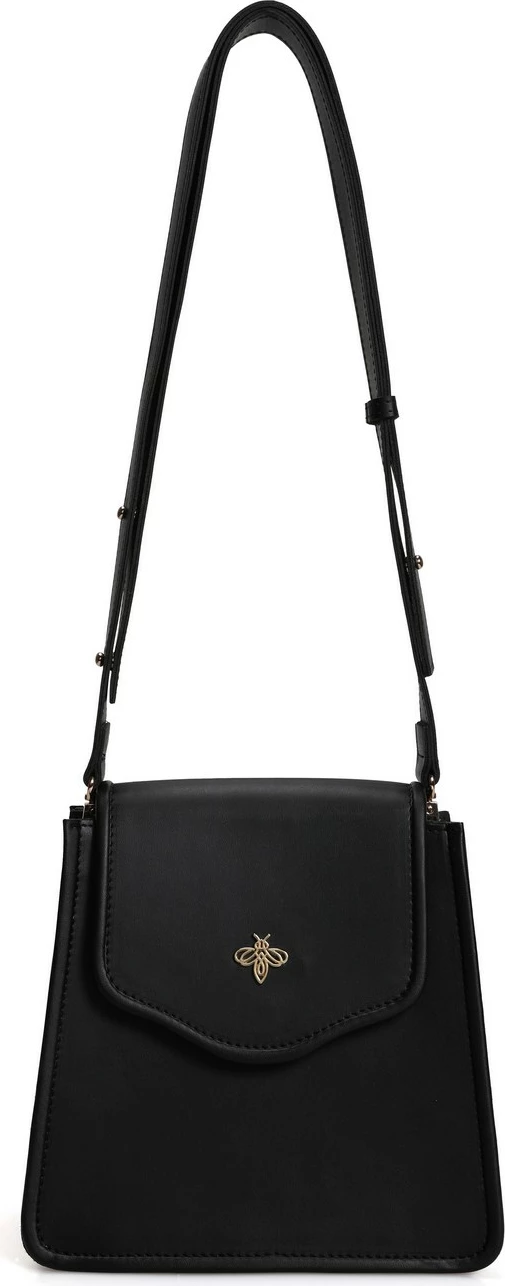 Ramenska torbica Lucky Bees, črna, 1248