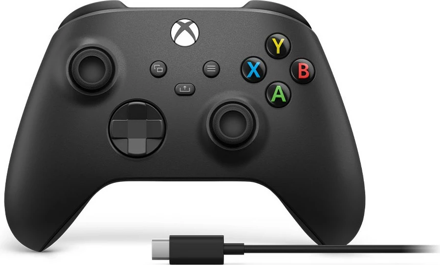 Brezžični igralni krmilnik Xbox Microsoft, PC, Xbox One, Xbox Series X, črn