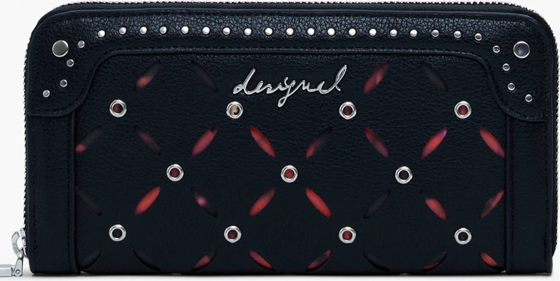 Eleganten ženski denarnica Yankee Fiona, DESIGUAL, črna