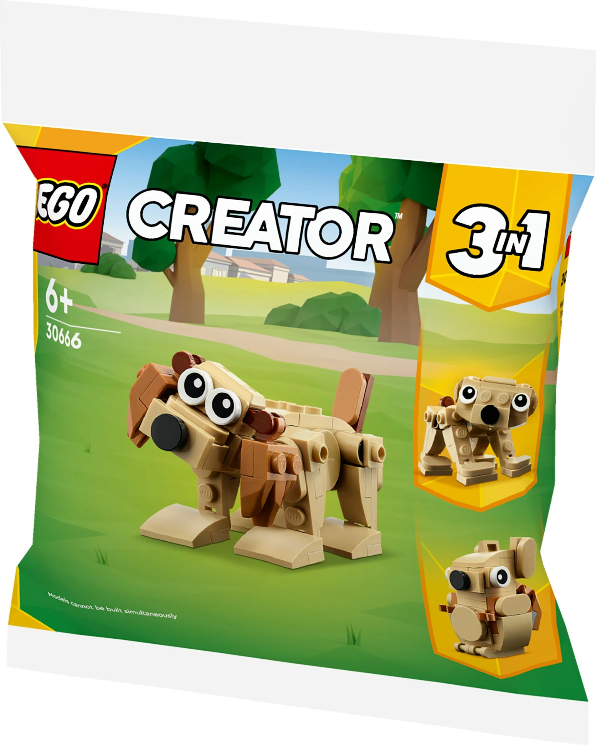 Set za gradnjo 3-v-1, večbarven LEGO Creator 30666