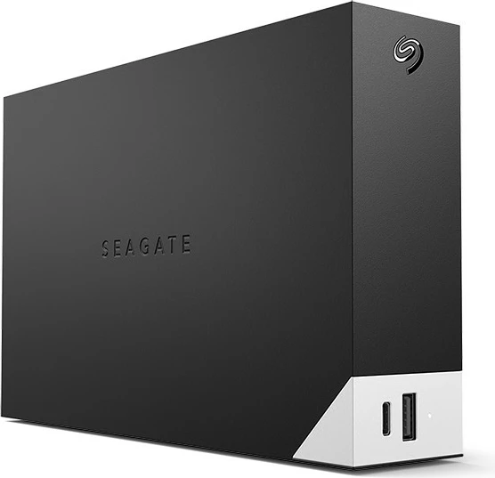 Zunanji trdi disk One Touch HUB Seagate, 10 TB, USB 3.2 Gen 1, črno-siv