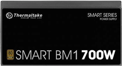 Napajalnik 700 W, pol-modularen, 80 PLUS Bronze, črn Thermaltake Smart BM1
