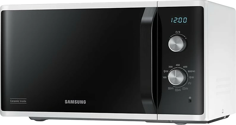 Kombinirana mikrovalovna pečica Samsung MG23K3614AW/EG, 23 L, 800 W, bela