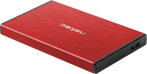 Zunanji ohišje za HDD/SSD 2,5", USB 3.0, rdeče Natec Rhino Go
