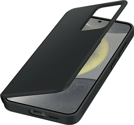 Etui z oknom Smart View za Galaxy S24, Samsung, črn
