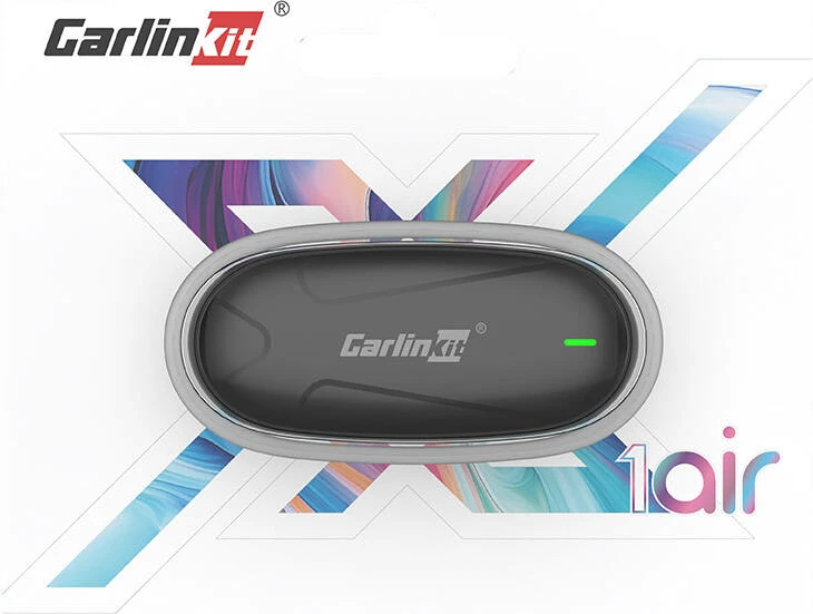 Brezžični adapter za CarPlay/Android Auto Carlinkit AIR X1, črn