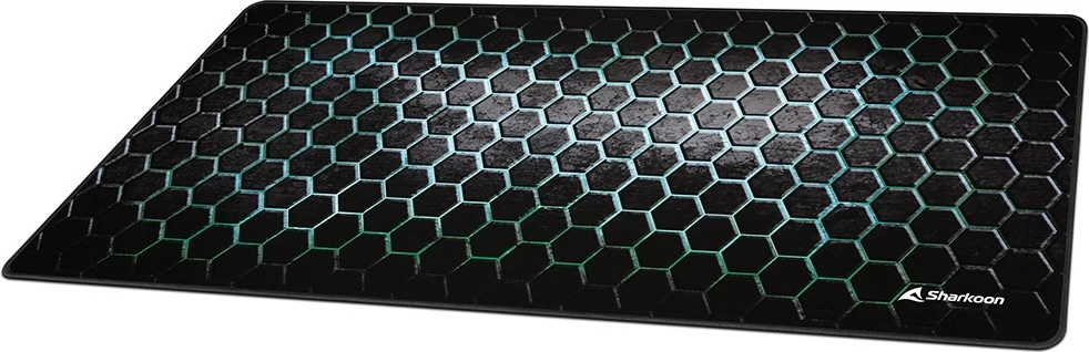 Velik XXL podloga za miško, SHARKOON SKILLER SGP30, črno-zelena