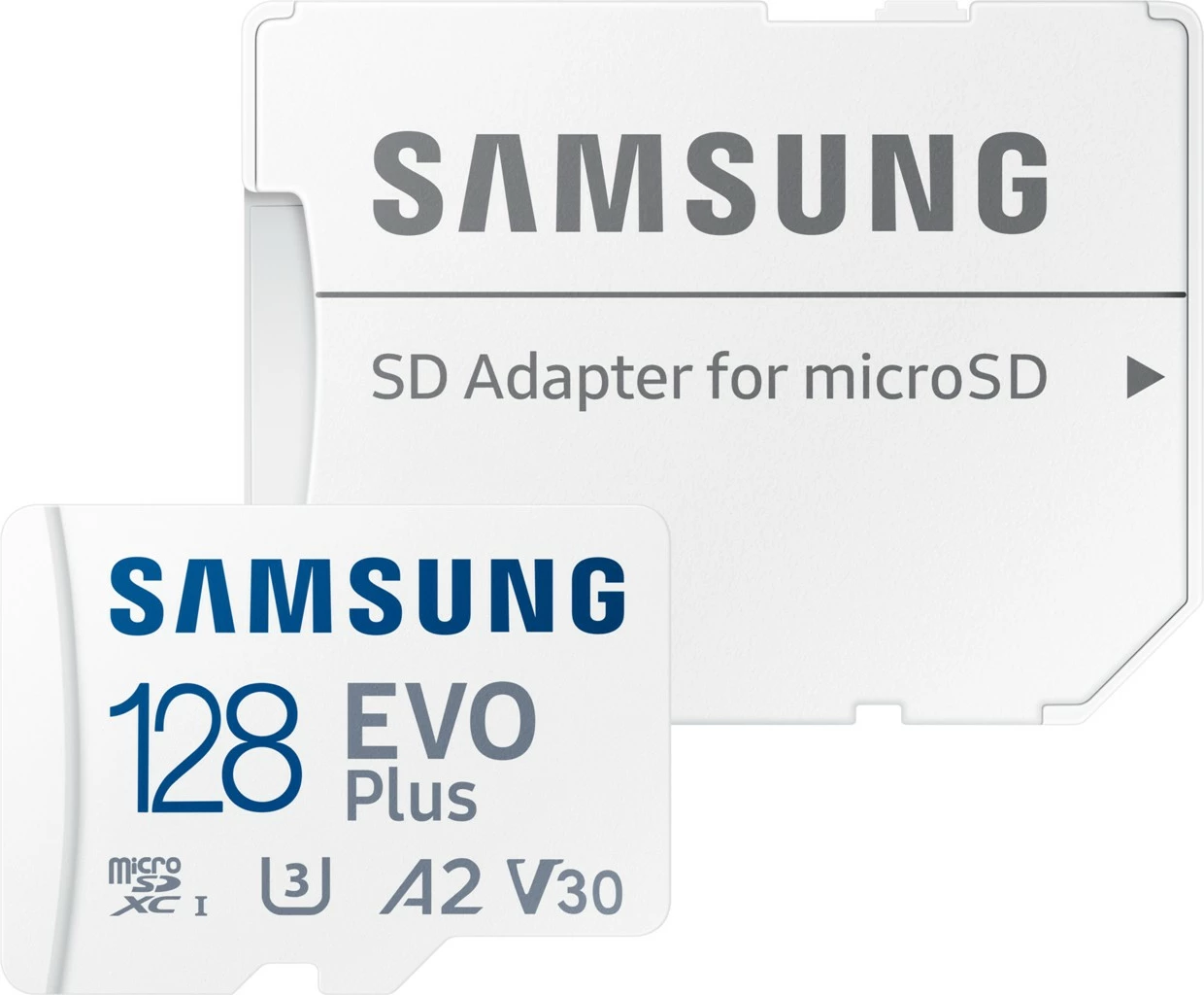 Kartica pomnilnika 128 GB Samsung MB-MC128S, MicroSDXC, UHS-I, 160 MB/s, Class 3 (U3), V30, bela