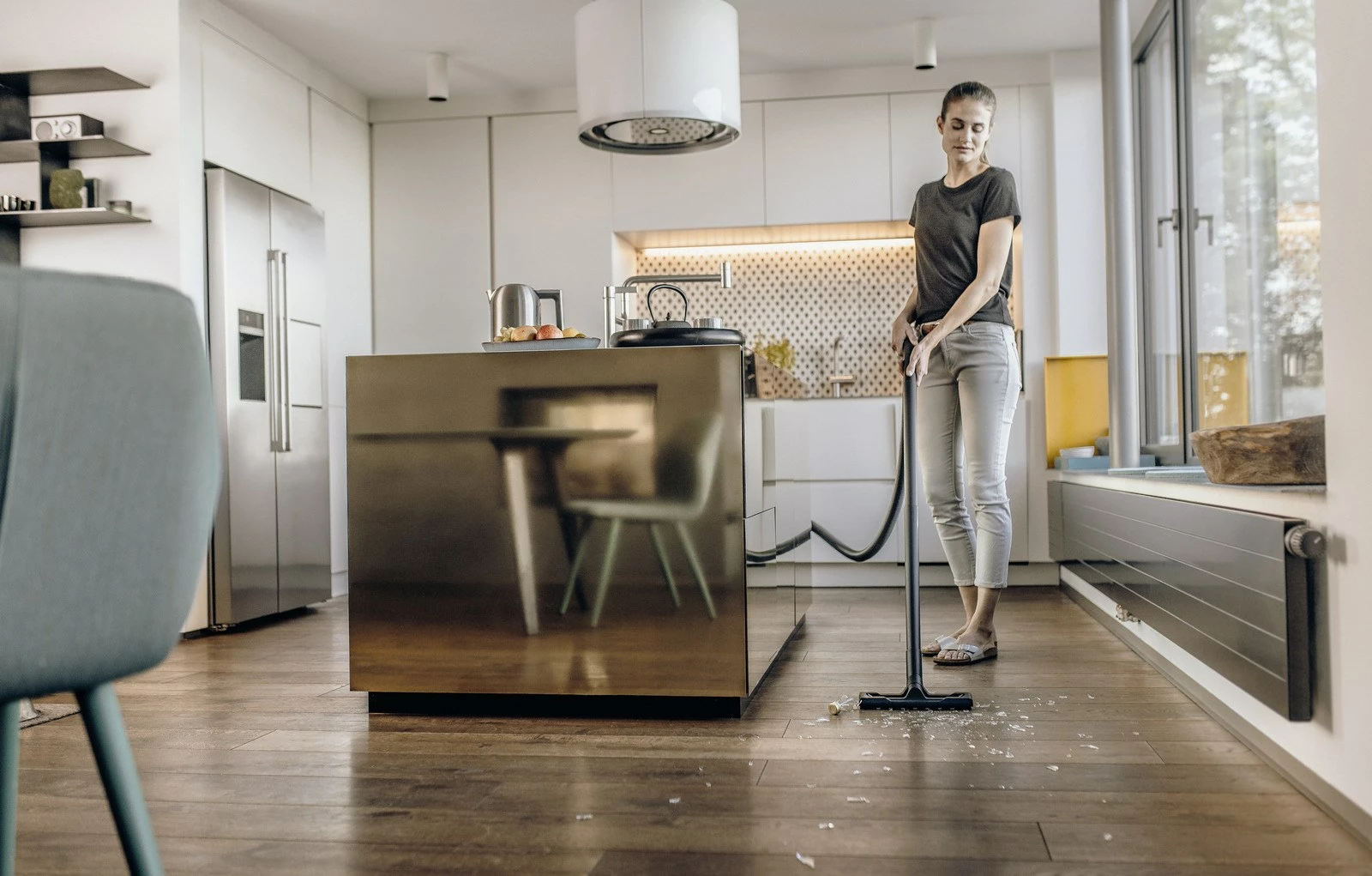 Sesalnik za prah, 12 L, 1000 W, črn/rumen Kärcher 1.628-401.0