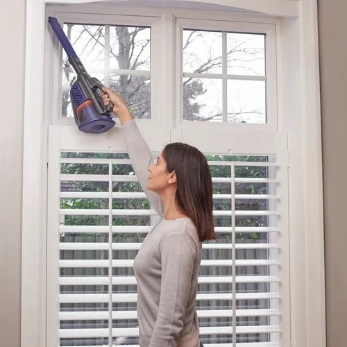 Ročni sesalnik Black & Decker, 36 W, vijolično/siv