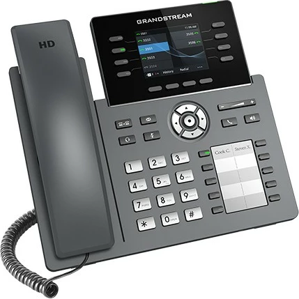 IP telefon Grandstream GRP2634, 8 linij, črn
