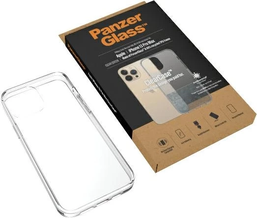 Ovitek za telefon PanzerGlass ClearCase za iPhone 13 Pro Max, prozoren