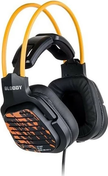 Slušalke za igre A4Tech Bloody G565 Energy, virtualni 7.1, USB, RGB, črne