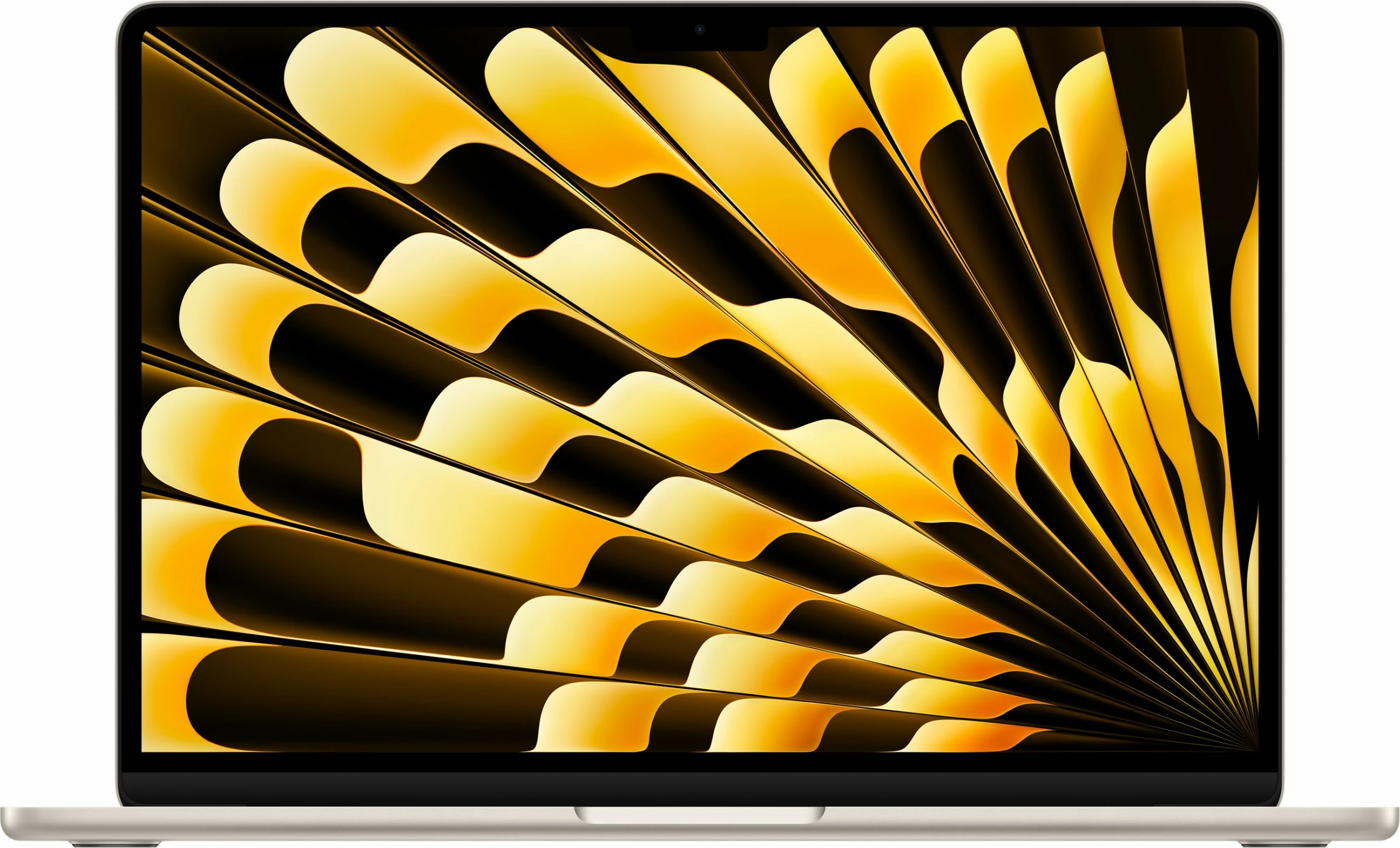 Prenosnik 13,6" z M4, 24GB RAM, 512GB SSD, 10‑jedrni GPU, Starlight — Apple MacBook Air (QWERTZ Nemčija)