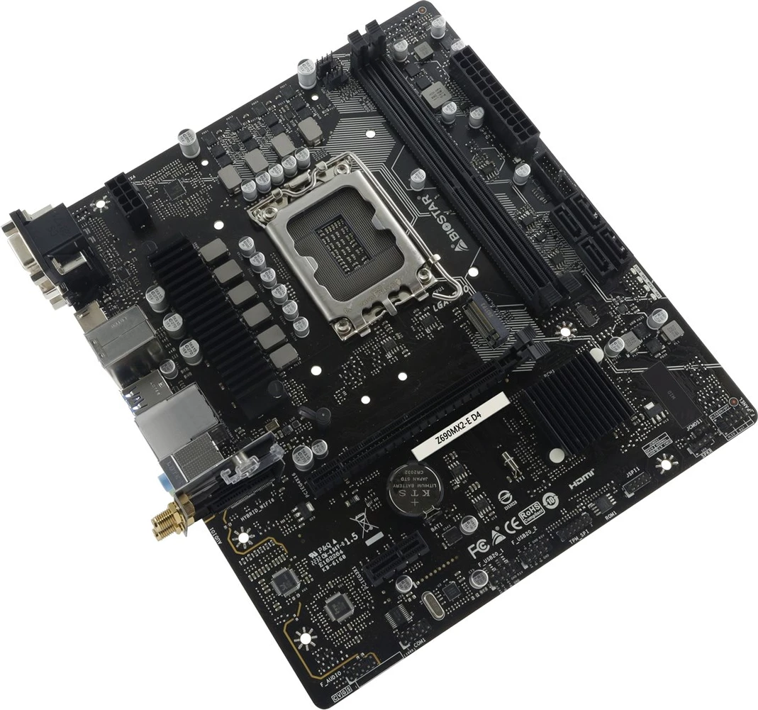 Matična plošča Biostar Z690MX2-E D4, Intel Z690, LGA 1700, micro ATX