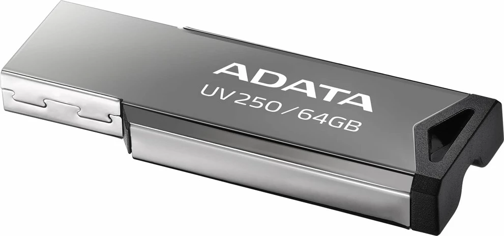 USB pomnilnik ADATA UV250, 64 GB, siv