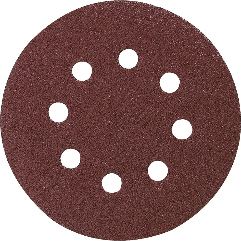 Diski za brusilnik Makita P-43577, 10 kosov, 12,5 cm, rdeči