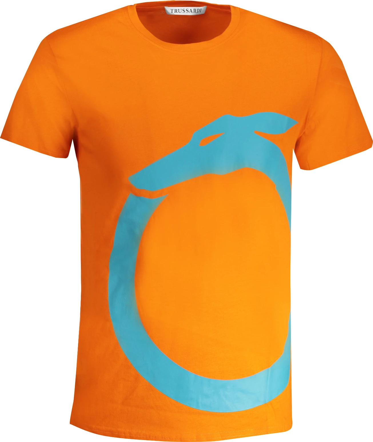 Majica za moške TRUSSARDI, oranžna