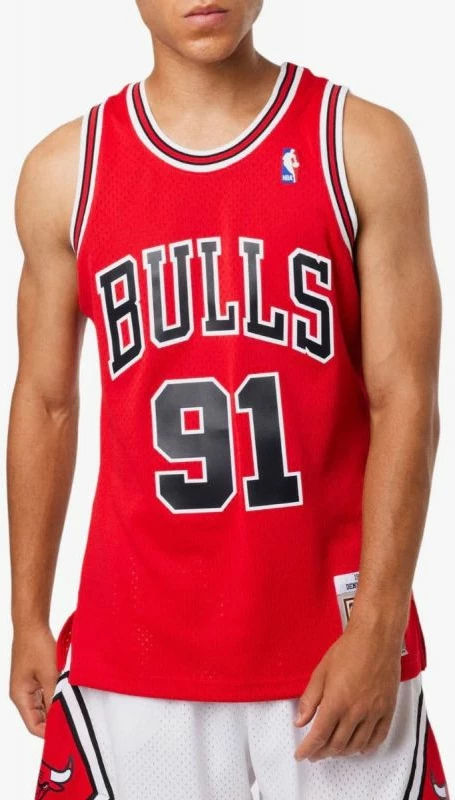Majica za moške Mitchell & Ness, rdeča