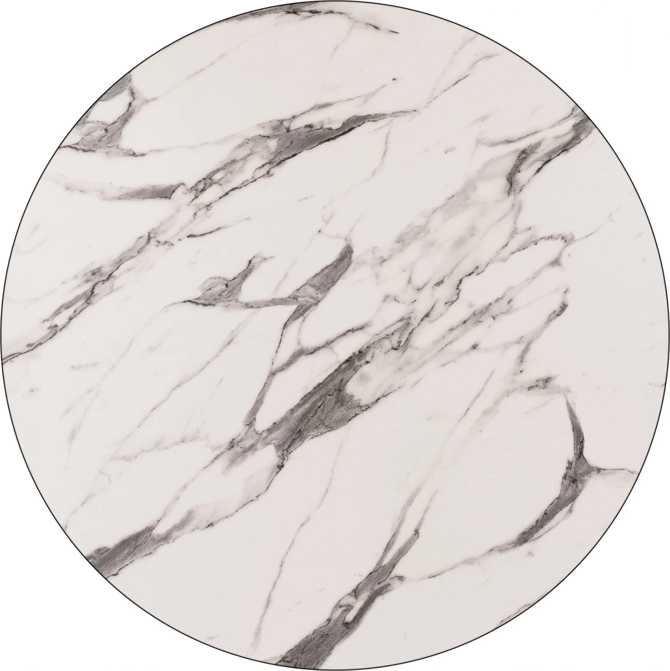 Površina mize HPL FH5841.11 marmor bela-siva Φ60 cm debelina 12mm