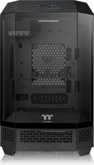 Mikrotorn Thermaltake The Tower 300, micro ATX, Mini-ITX, črn