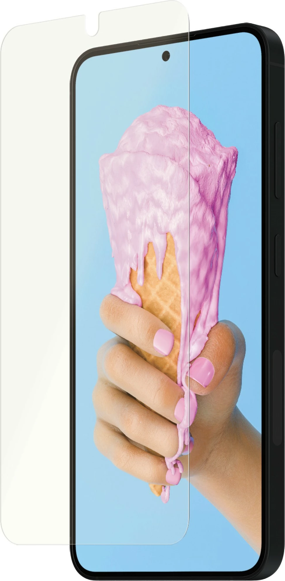 Zaščita zaslona PanzerGlass za Samsung Galaxy S25, prozorna