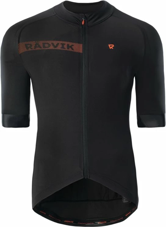 Kolesarska majica Radvik za moške, črna