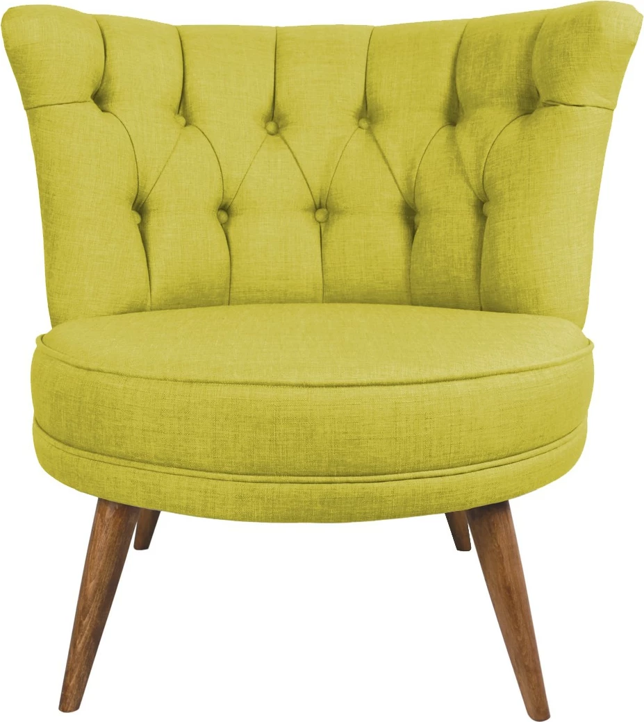 Krilni fotelj, arašidno zelena, Atelier del Sofa Richland