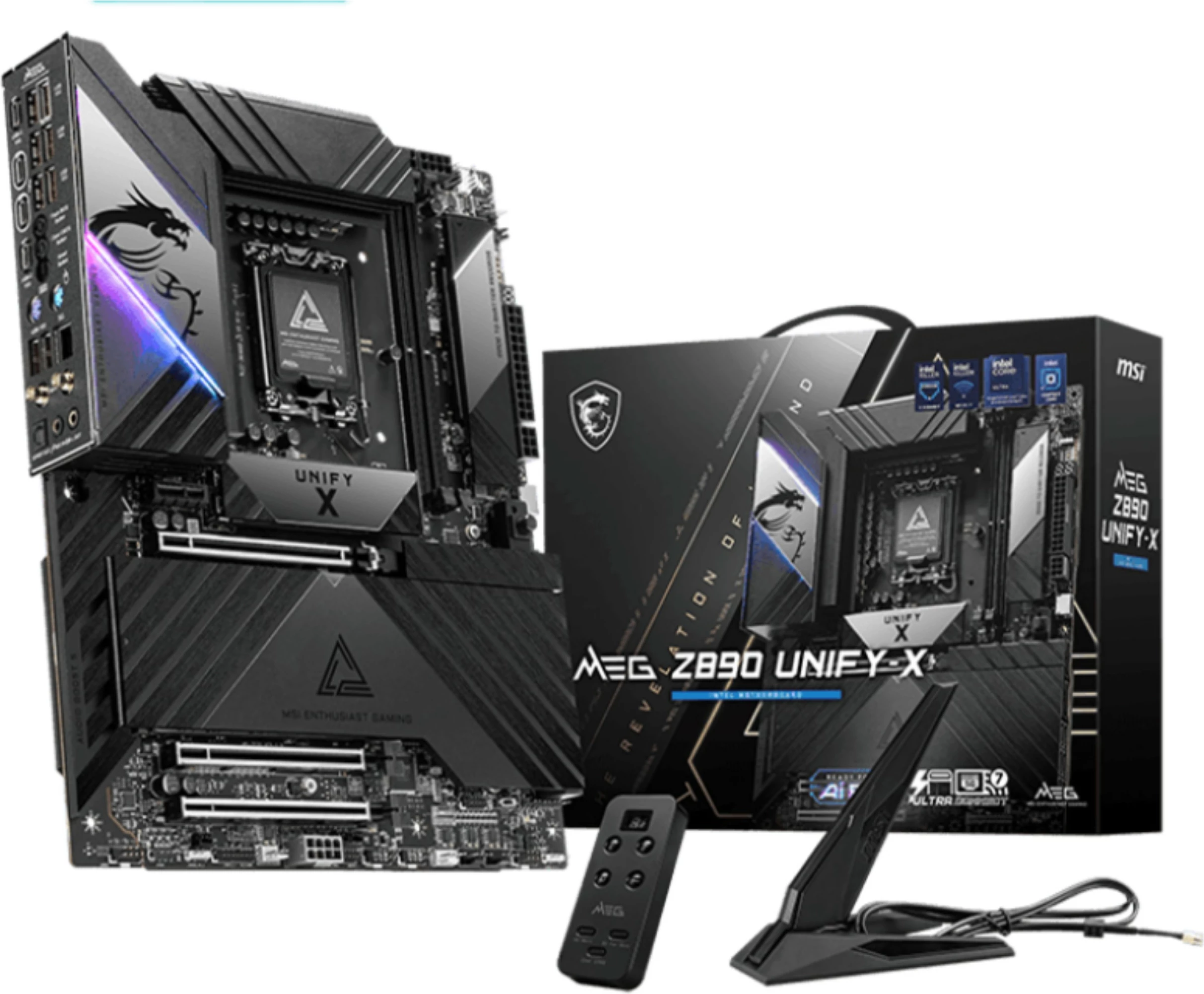 Matična plošča MSI MEG Z890 UNIFY-X, Intel, LGA 1851, 128 GB, črna