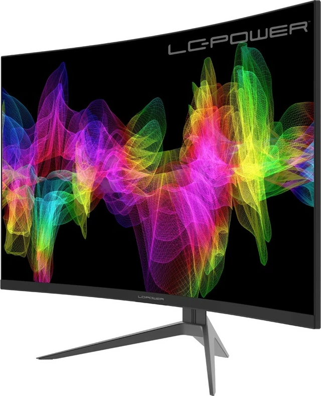 27" Quad HD LED monitor LC-Power LC-M27-QHD-165-C, 1 ms, črn