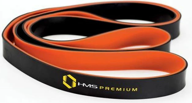 Odpornostni trak za vadbo HMS POM-CZAR GU06 29x5x2250 mm, oranžen