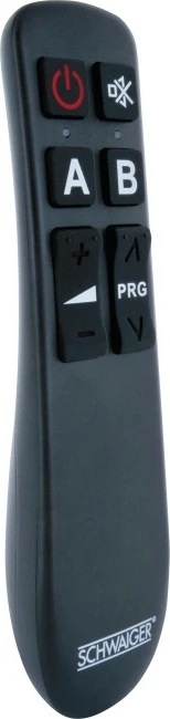 Univerzalni daljinski upravljalnik Schwaiger UFB1000, 8 tipk, IR brezžičen, črn