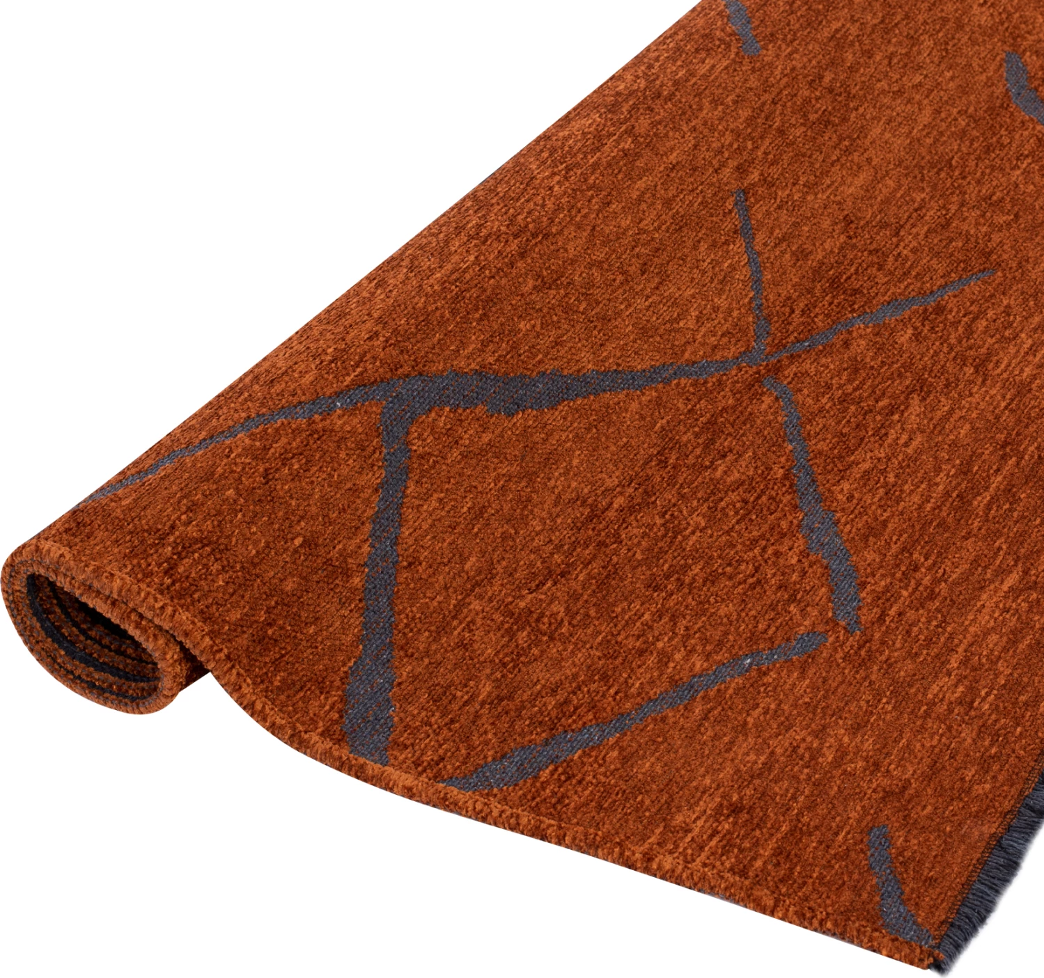 Bronasto-črna preproga s samorobovi FH7674.04 160Χ230cm