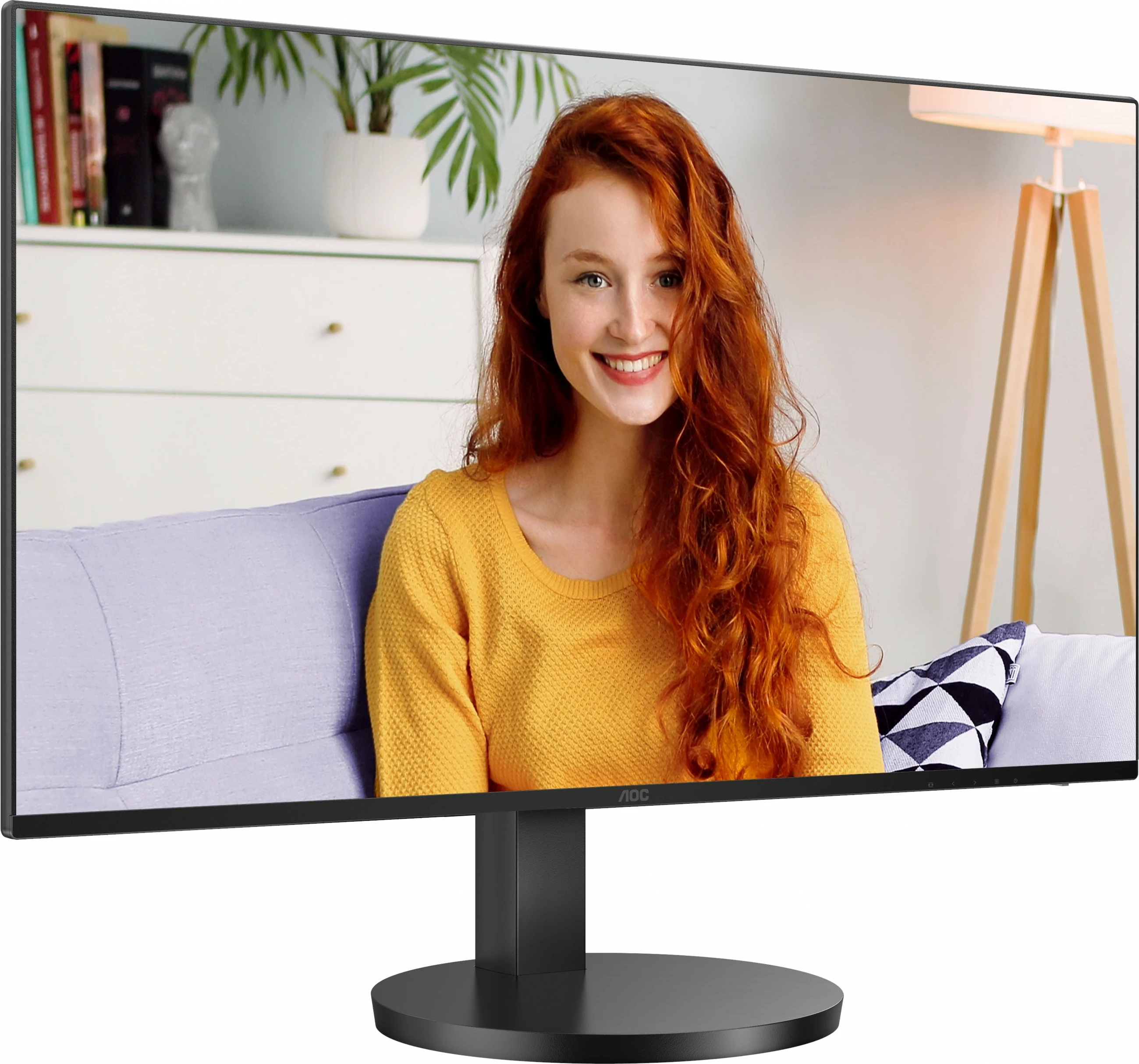27" Full HD LED monitor AOC B3 27B3CF2, 1 ms, črn
