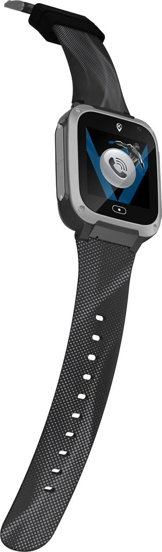 Pametna ura za otroke KIDI Basic, KW_M_BSC_C, 400 mAh, TFT zaslon, črna