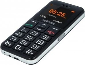 Mobilni telefon myPhone Halo Easy, 1,77", črn