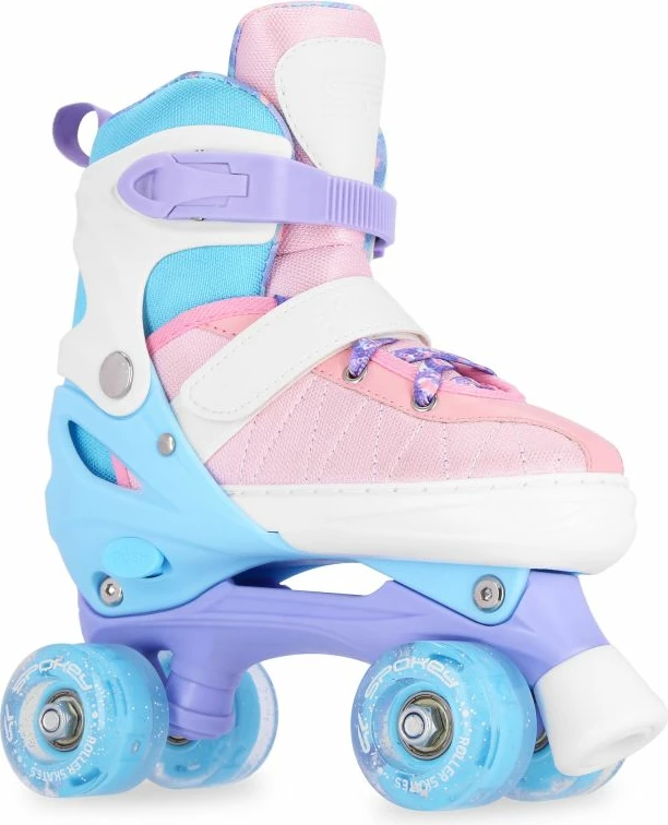 Rolke za dekleta Spokey BUFF PRO, velikost 38-41, rožnata