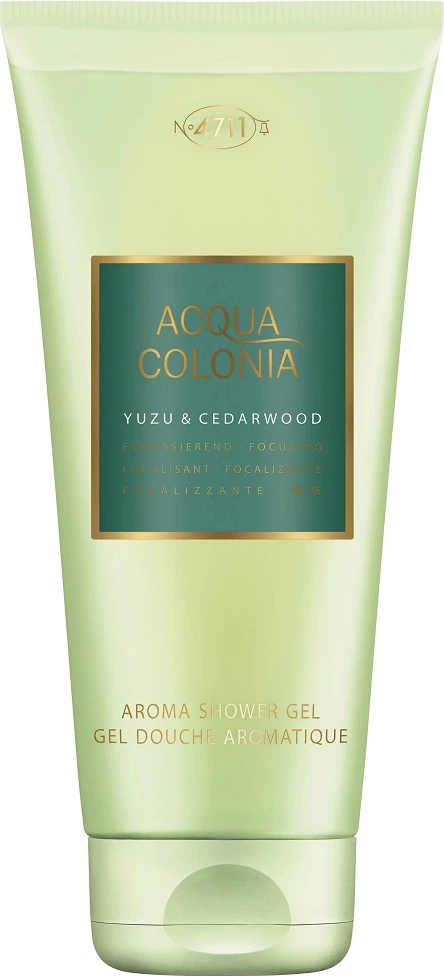 Gel za tuš 4711 Acqua Colonia Yuzu & Cedarwood, 200 ml