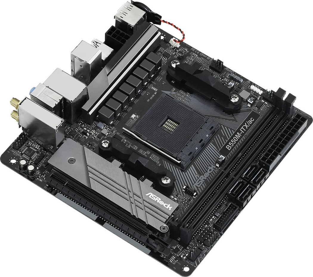 Matična plošča Asrock B550M-ITX/ac, AMD B550