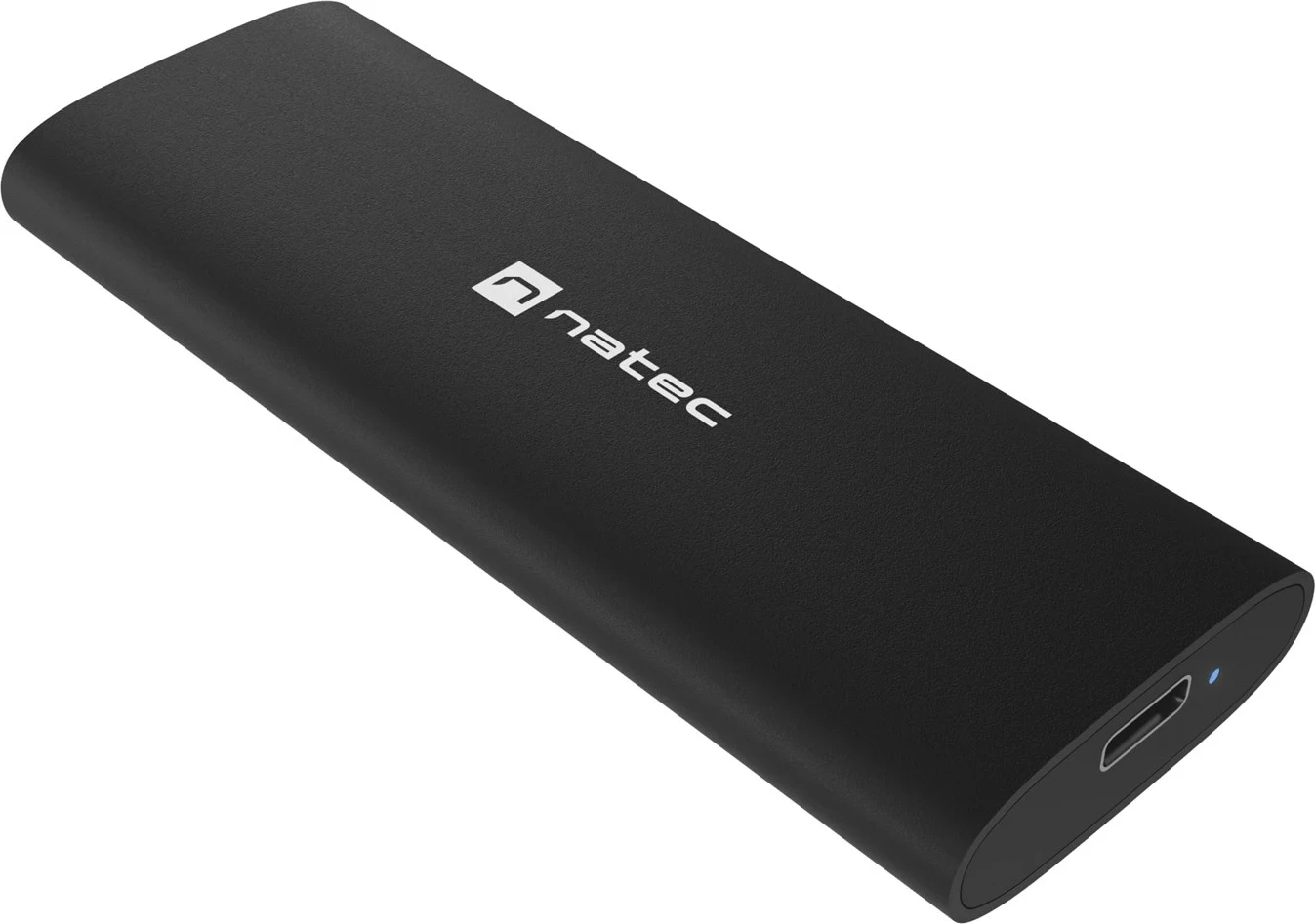 Zunanji ohišje za SSD M.2 NATEC NKZ-2286, USB Type-C, črn