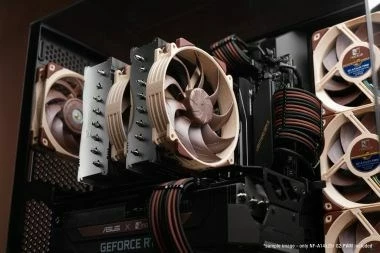Ventilator za ohišje Noctua NF-A14X25R G2 PWM, 14 cm, rjav
