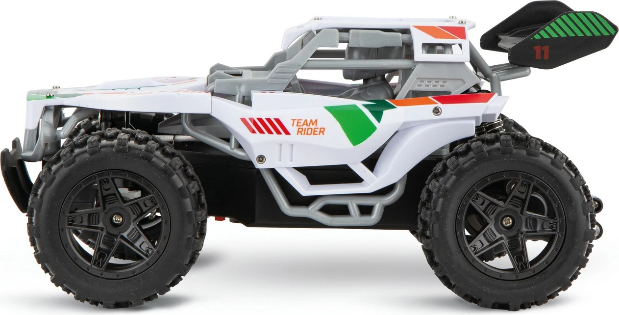 Buggy igralna avtomobil Carrera RC Team Rider, 2,4 GHz, električni, bel