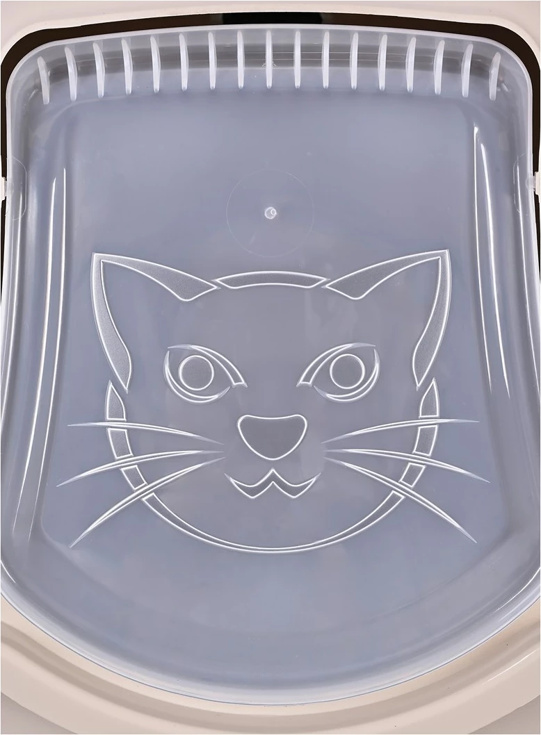 Kanta za mačke DIAMENTIQ BAYA, plastična, 55,5 x 40 x 38,7 cm, bež