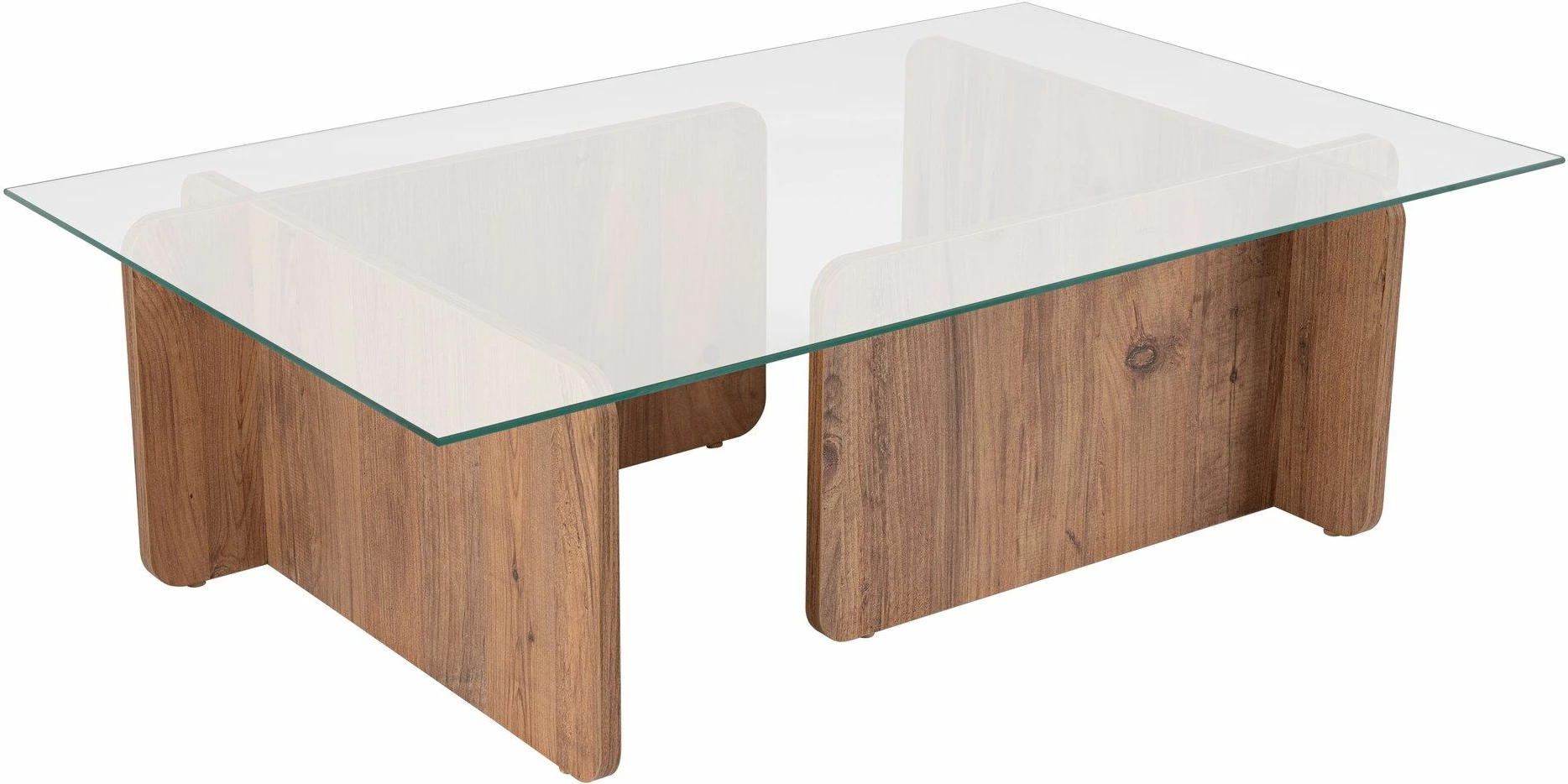 Kavna mizica Flavio Nordure, barva Atlantic Pine