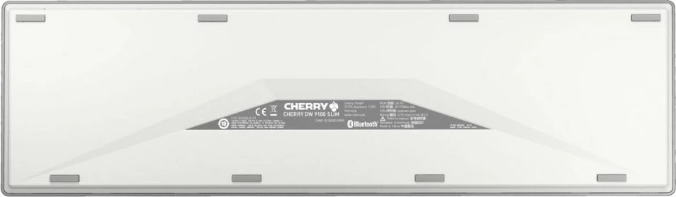 Set brezžične tipkovnice in miške Cherry DW 9100 SLIM, RF + Bluetooth, QWERTZ, srebrno, belo
