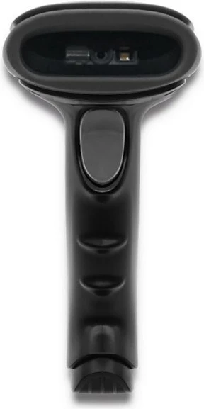 Brezžični čitalec črtnih kod 1D/2D, črn, Qoltec 50868