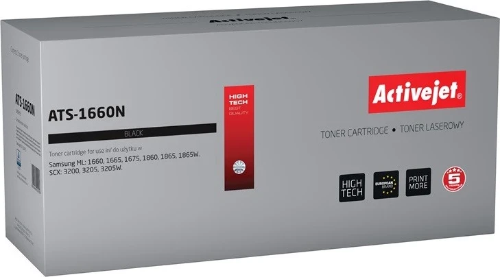 Zamenljivi toner Activejet ATS-1660N za Samsung, črn